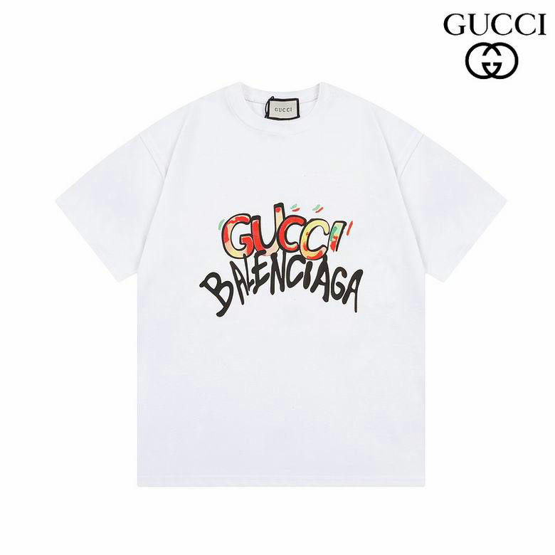 Wholesale Cheap G.ucci Short Sleeve women T Shirts for Sale