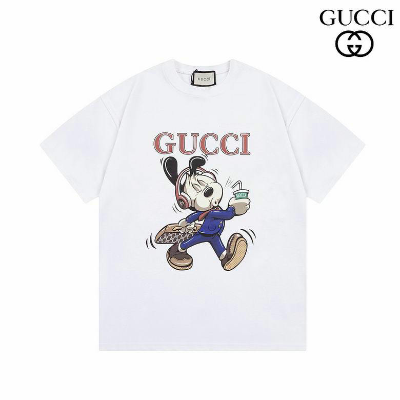 Wholesale Cheap G.ucci Short Sleeve women T Shirts for Sale