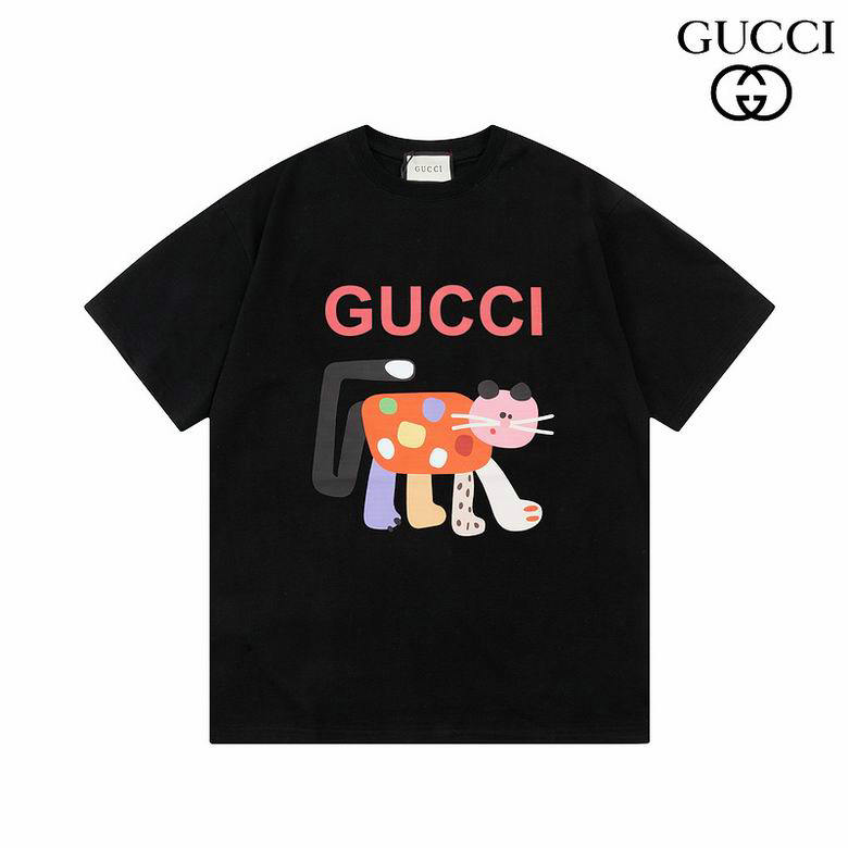 Wholesale Cheap G.ucci Short Sleeve women T Shirts for Sale