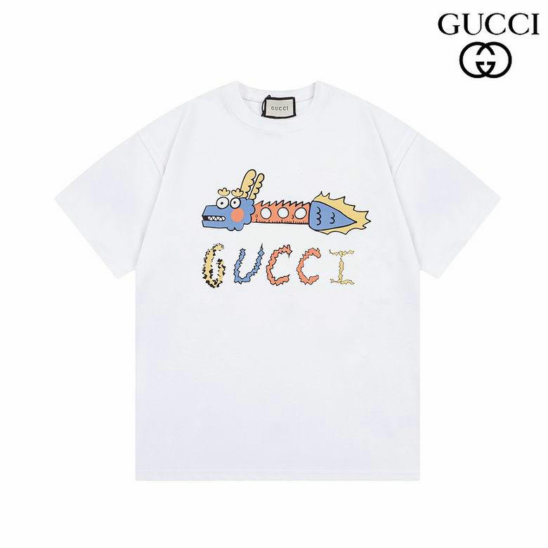 Wholesale Cheap G.ucci Short Sleeve women T Shirts for Sale