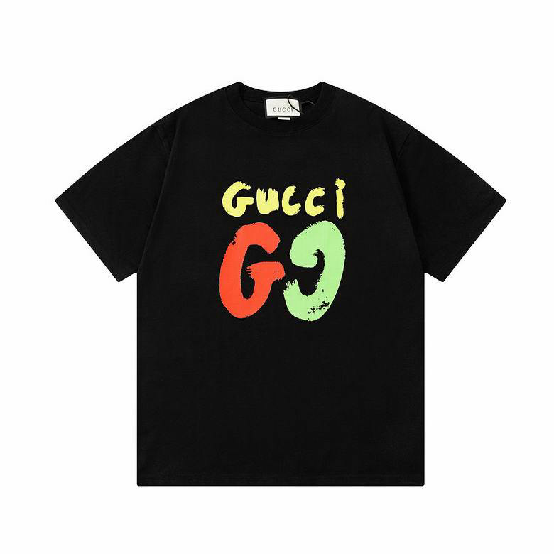 Wholesale Cheap G.ucci Short Sleeve women T Shirts for Sale