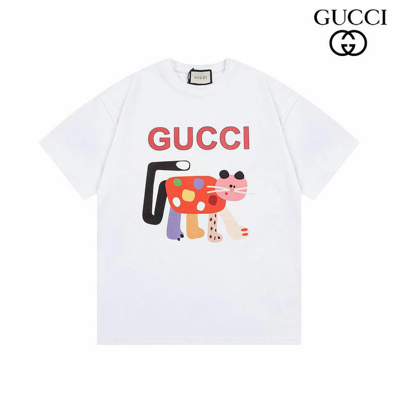 Wholesale Cheap G.ucci Short Sleeve women T Shirts for Sale