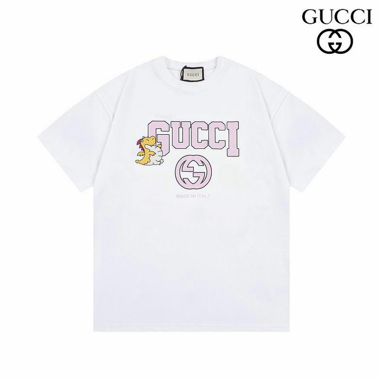 Wholesale Cheap G.ucci Short Sleeve women T Shirts for Sale