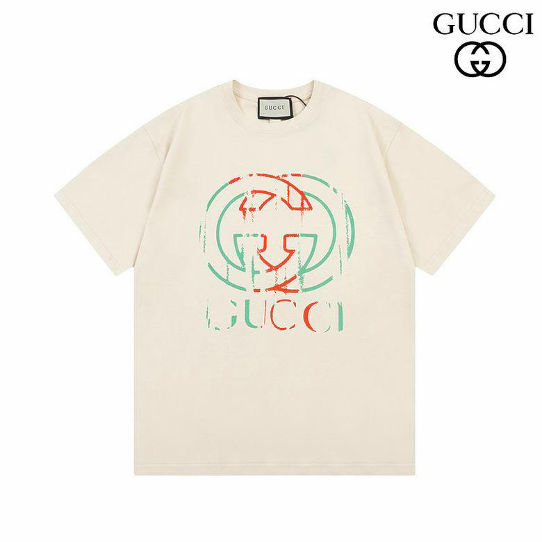 Wholesale Cheap G.ucci Short Sleeve women T Shirts for Sale
