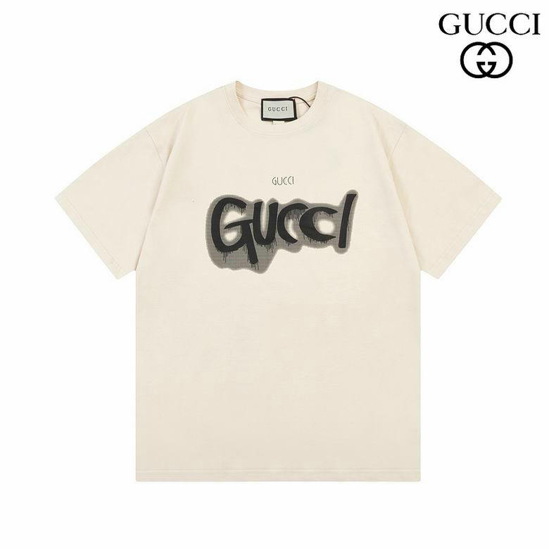 Wholesale Cheap G.ucci Short Sleeve women T Shirts for Sale