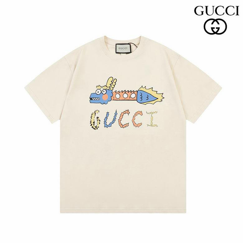 Wholesale Cheap G.ucci Short Sleeve women T Shirts for Sale