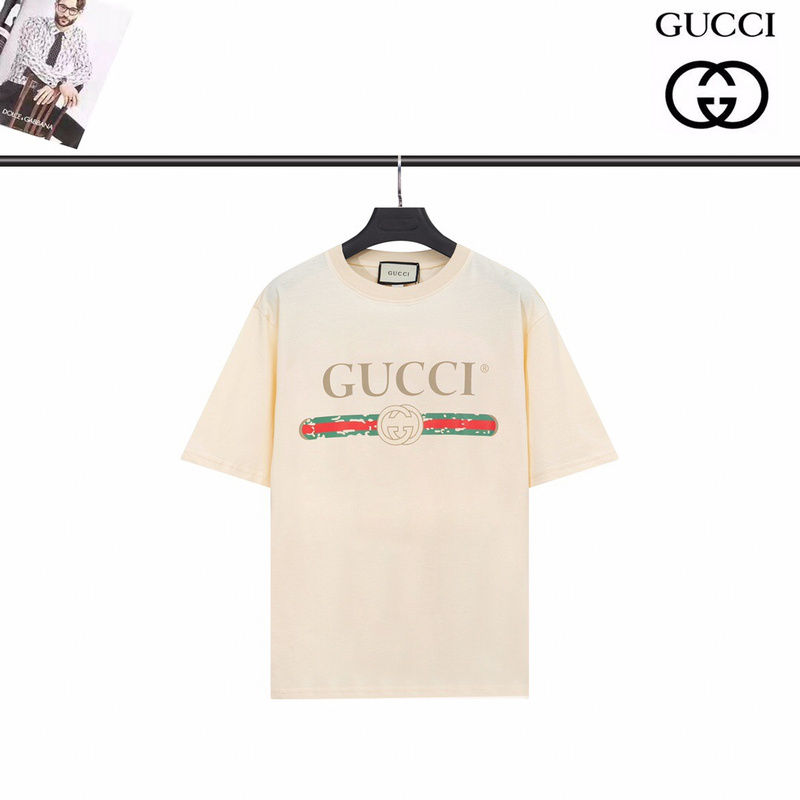 Wholesale Cheap G.ucci Short Sleeve women T Shirts for Sale