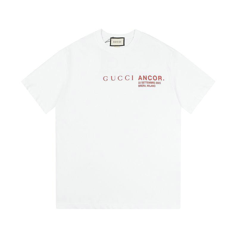 Wholesale Cheap G.ucci Short Sleeve Replica T Shirts for Sale