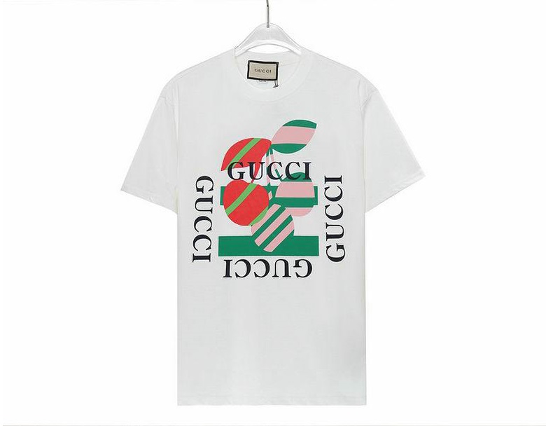 Wholesale Cheap G ucci Short Sleeve T Shirts for Sale