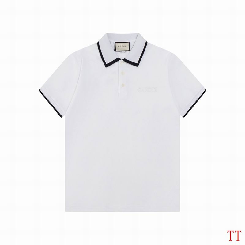 Wholesale High-quality G.ucci Short Sleeve Lapel Replica T-Shirts for sale