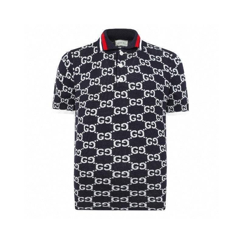 Wholesale High-quality G.ucci Short Sleeve Lapel Replica T-Shirts for sale