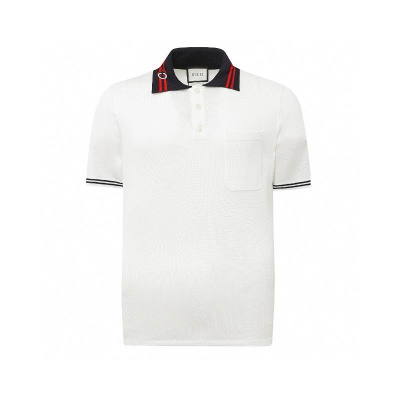 Wholesale High-quality G.ucci Short Sleeve Lapel Replica T-Shirts for sale
