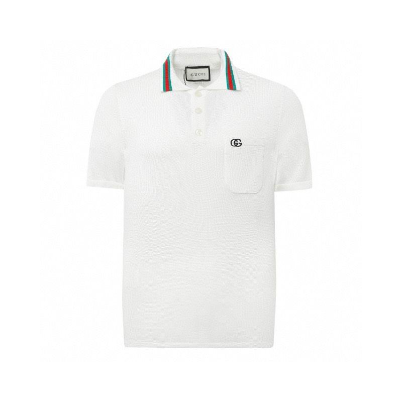 Wholesale High-quality G.ucci Short Sleeve Lapel Replica T-Shirts for sale