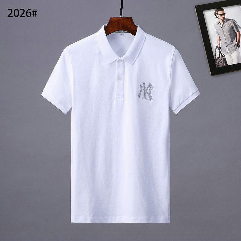 Wholesale Cheap G ucci men Short Sleeve Polo Lapel T-Shirts for Sale