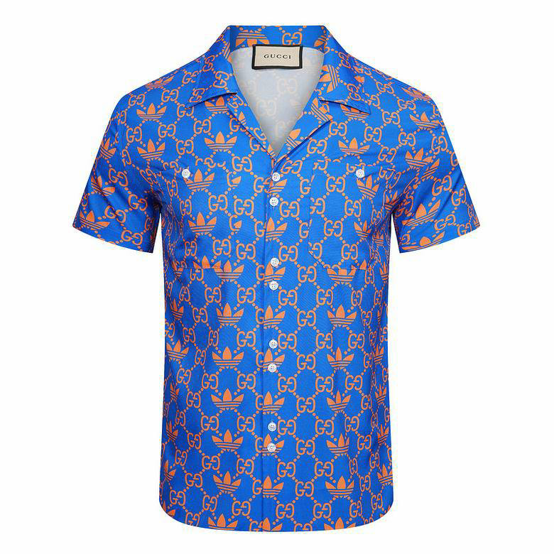 Wholesale Fashion Gucci Men's Short Sleeve Shirts for Sale