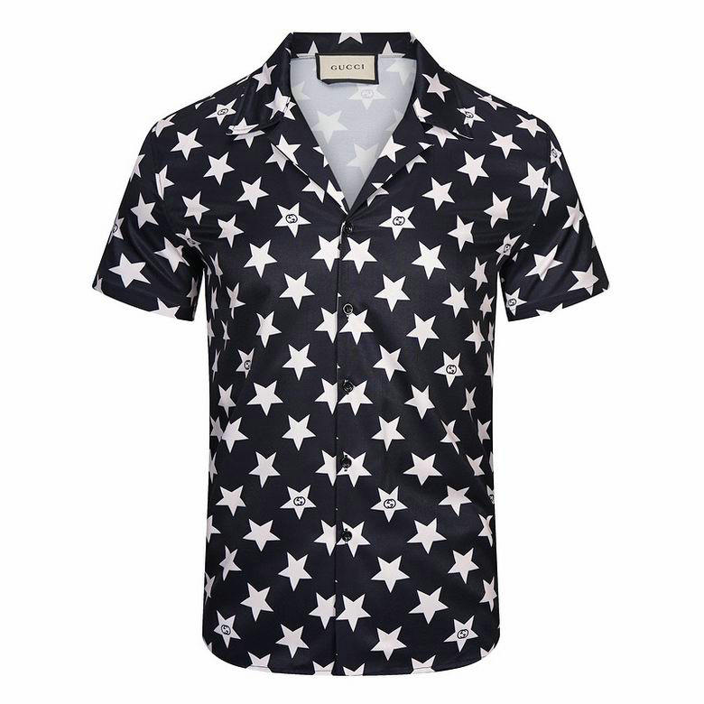 Wholesale Fashion Gucci Men's Short Sleeve Shirts for Sale