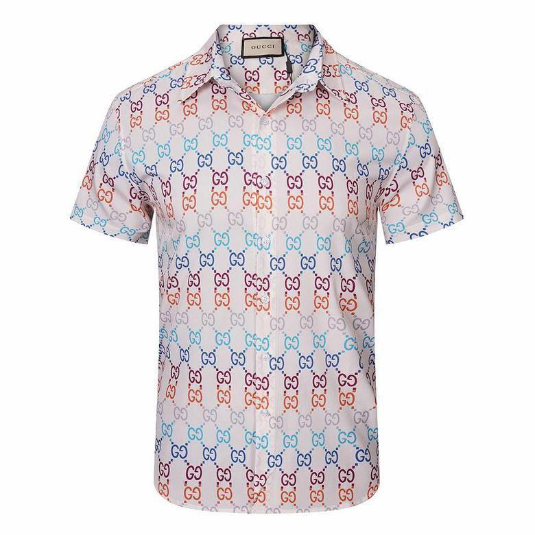 Wholesale Fashion Gucci Men's Short Sleeve Shirts for Sale