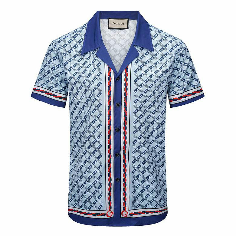 Wholesale Fashion Gucci Men's Short Sleeve Shirts for Sale