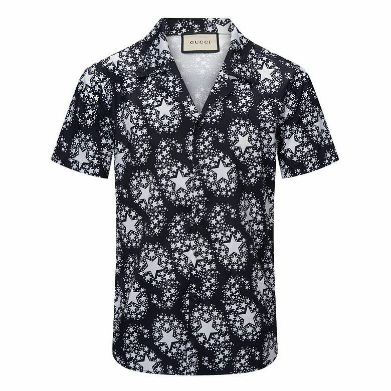 Wholesale Fashion Gucci Men's Short Sleeve Shirts for Sale