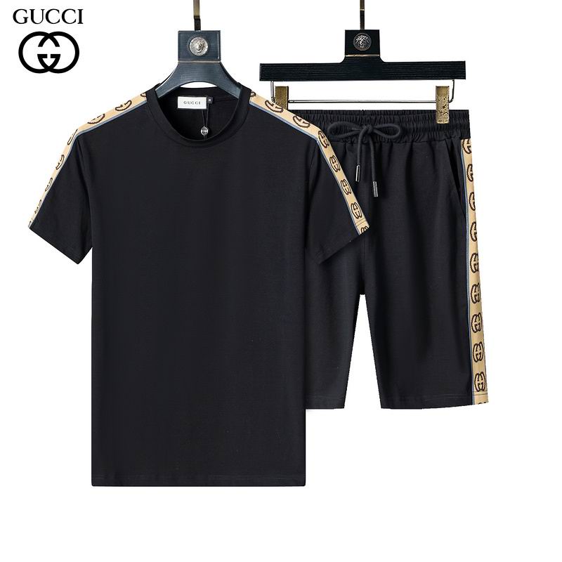 Wholesale Cheap G.ucci Short Sleeve Designer Tracksuits for Sale