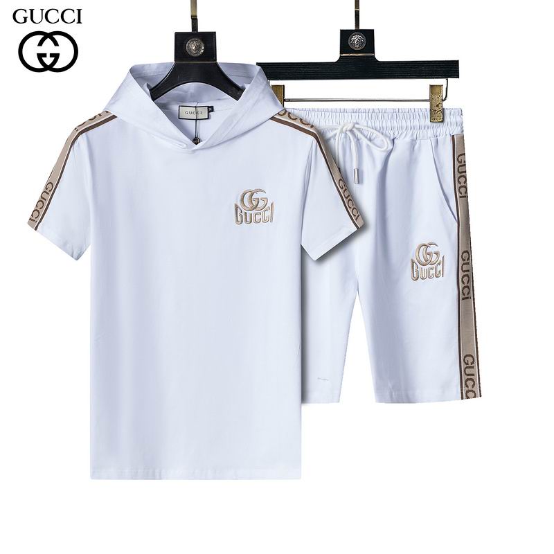 Wholesale Cheap G.ucci Short Sleeve Designer Tracksuits for Sale