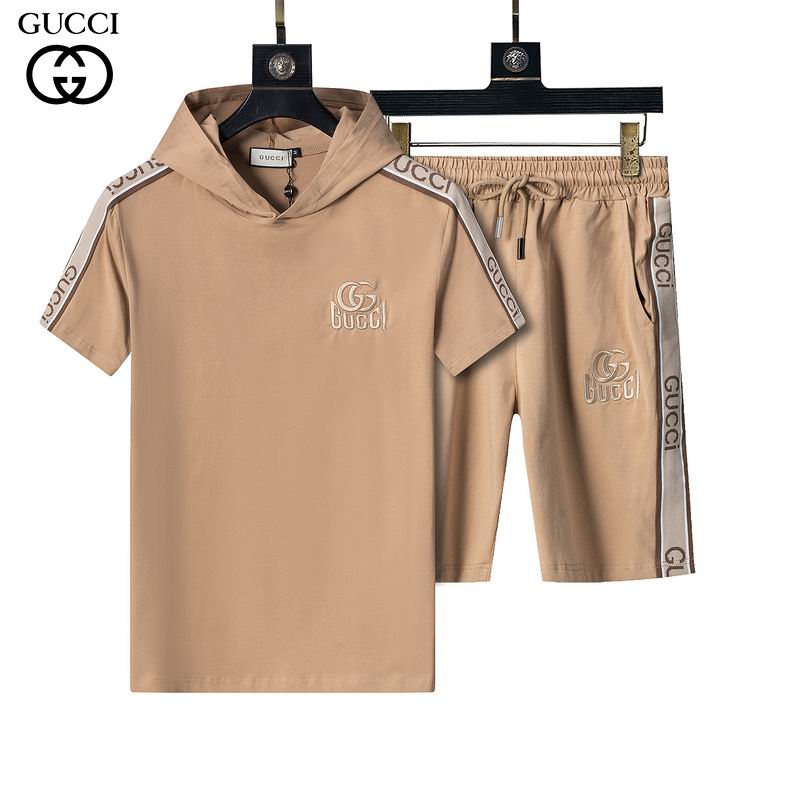 Wholesale Cheap G.ucci Short Sleeve Designer Tracksuits for Sale