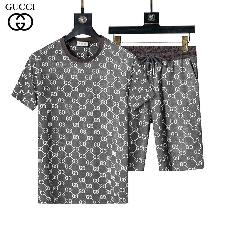 Wholesale Cheap G.ucci Short Sleeve Designer Tracksuits for Sale