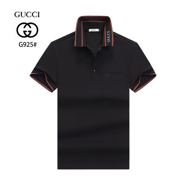 Wholesale Cheap High-quality men G.ucci Short Sleeve Lapel Replica Designer T Shirts for Sale