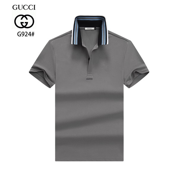 Wholesale Cheap High-quality men G.ucci Short Sleeve Lapel Replica Designer T Shirts for Sale
