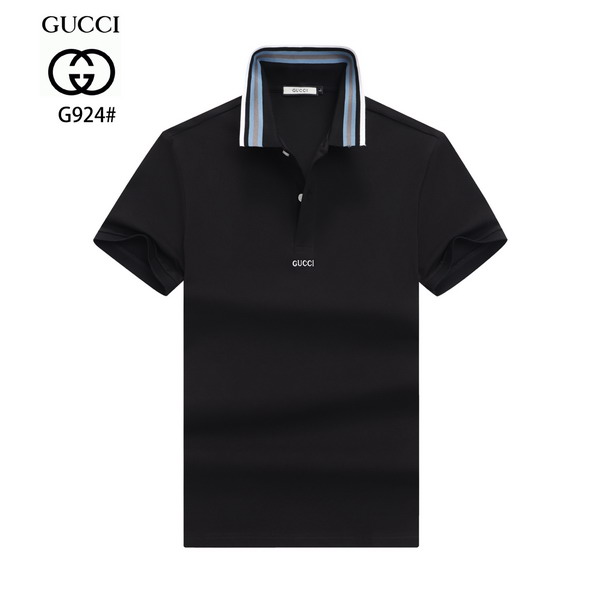 Wholesale Cheap High-quality men G.ucci Short Sleeve Lapel Replica Designer T Shirts for Sale