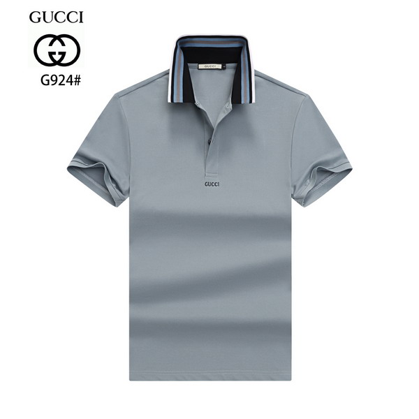 Wholesale Cheap High-quality men G.ucci Short Sleeve Lapel Replica Designer T Shirts for Sale