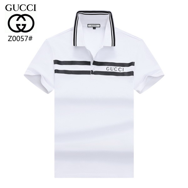 Wholesale Cheap High-quality men G.ucci Short Sleeve Lapel Replica Designer T Shirts for Sale