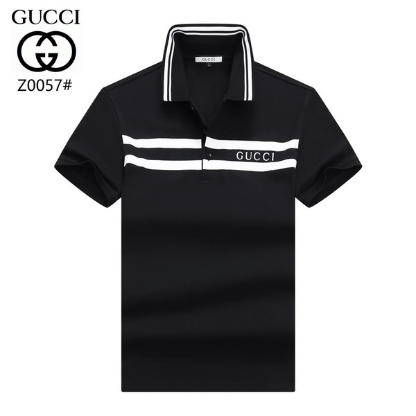 Wholesale Cheap High-quality men G.ucci Short Sleeve Lapel Replica Designer T Shirts for Sale