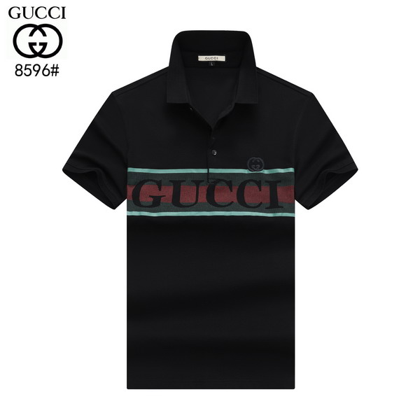 Wholesale Cheap High-quality men G.ucci Short Sleeve Lapel Replica Designer T Shirts for Sale