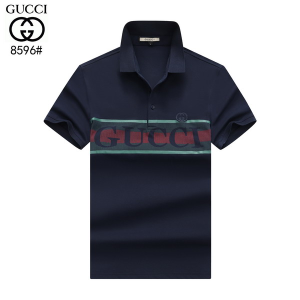 Wholesale Cheap High-quality men G.ucci Short Sleeve Lapel Replica Designer T Shirts for Sale