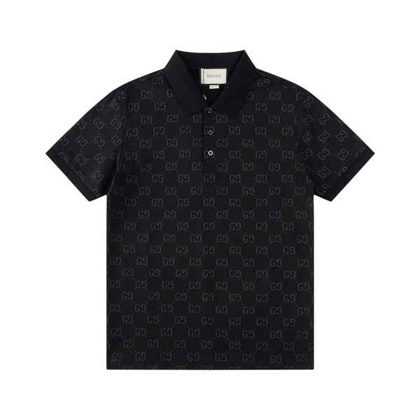 Wholesale Cheap High-quality men G.ucci Short Sleeve Lapel Replica Designer T Shirts for Sale