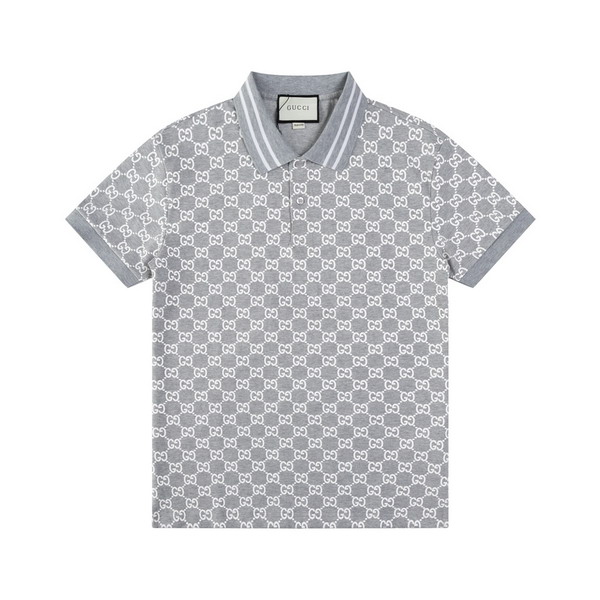 Wholesale Cheap High-quality men G.ucci Short Sleeve Lapel Replica Designer T Shirts for Sale