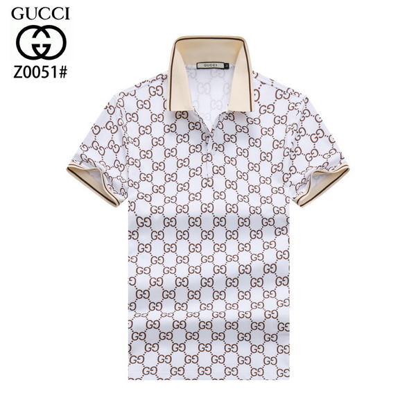 Wholesale Cheap High-quality men G.ucci Short Sleeve Lapel Replica Designer T Shirts for Sale