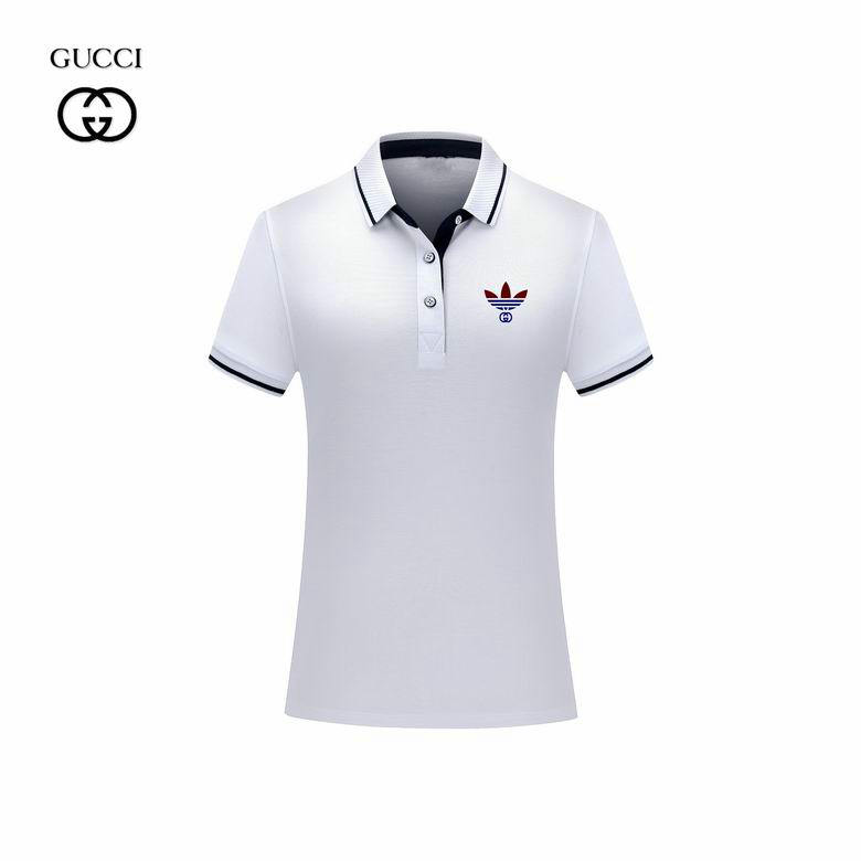Wholesale Cheap G ucci Short Sleeve Lapel T Shirts for Sale