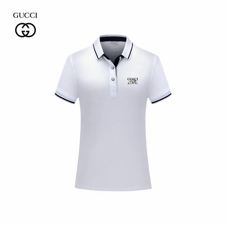 Wholesale Cheap G ucci Short Sleeve Lapel T Shirts for Sale