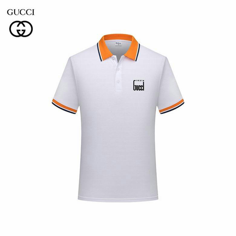 Wholesale Cheap G ucci Short Sleeve Lapel T Shirts for Sale