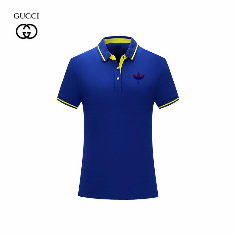Wholesale Cheap G ucci Short Sleeve Lapel T Shirts for Sale
