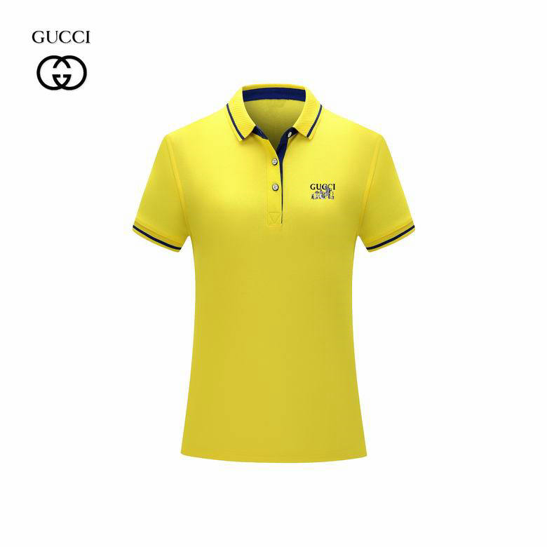 Wholesale Cheap G ucci Short Sleeve Lapel T Shirts for Sale
