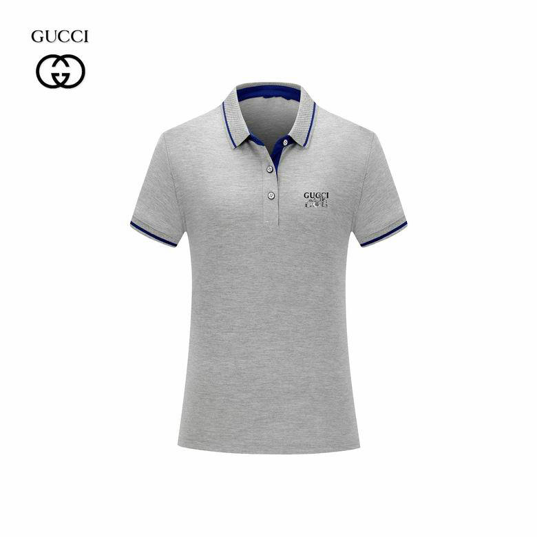 Wholesale Cheap G ucci Short Sleeve Lapel T Shirts for Sale