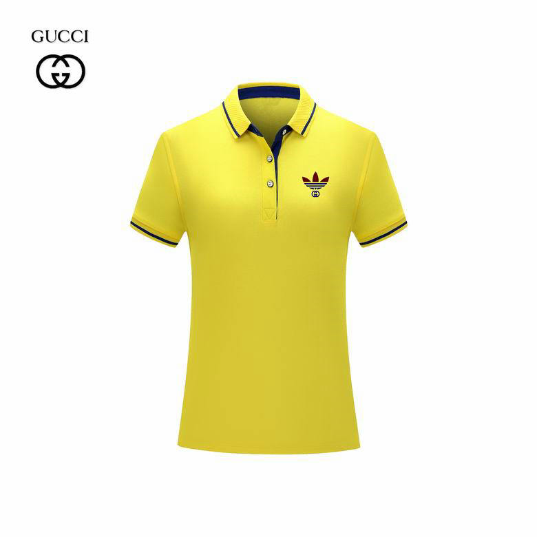 Wholesale Cheap G ucci Short Sleeve Lapel T Shirts for Sale