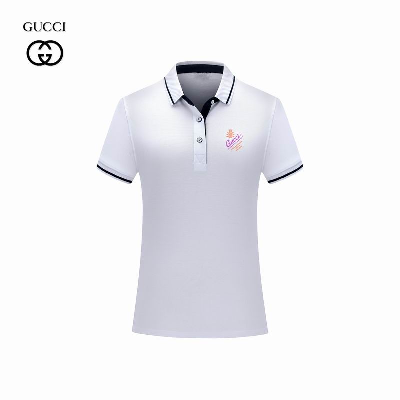 Wholesale Cheap High-quality men G.ucci Short Sleeve Lapel Replica Designer T Shirts for Sale
