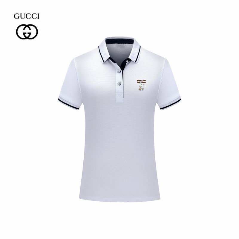 Wholesale Cheap High-quality men G.ucci Short Sleeve Lapel Replica Designer T Shirts for Sale
