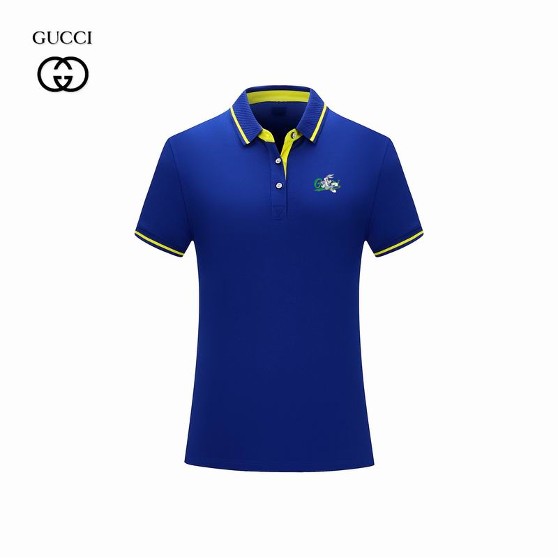 Wholesale Cheap High-quality men G.ucci Short Sleeve Lapel Replica Designer T Shirts for Sale