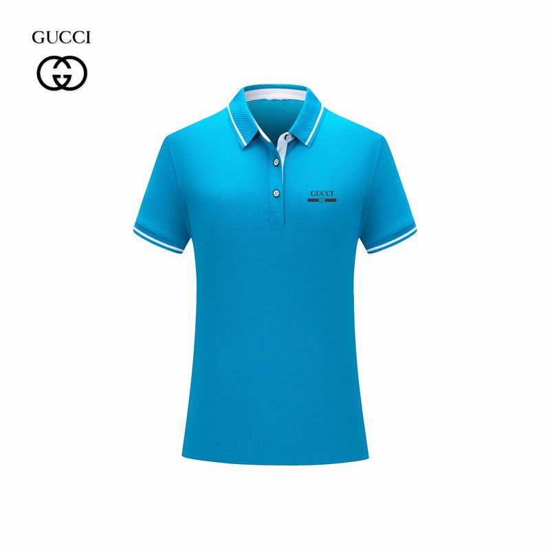 Wholesale Cheap High-quality men G.ucci Short Sleeve Lapel Replica Designer T Shirts for Sale