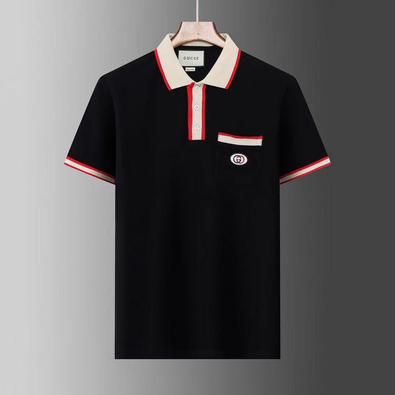 Wholesale High-quality Cheap G.ucci Short Sleeve Lapel Designer T-Shirts for sale